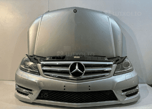 Mercedes C W204 LCI AMG Zderzak maska pas - 15447 1