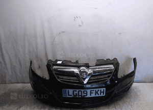 Zderzak przód przedni opel corsa d Z20R czarny 1