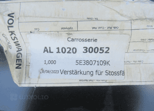 Belka zderzaka przód przednia skoda octavia iv 4 5E3807109K 2019- 10