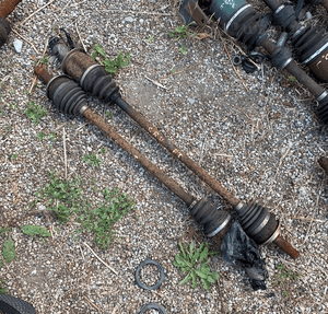 honda CRV 2,2 cdti połoś połosie tylne tył