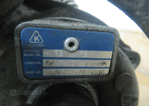 Turbosprężarka turbina turbo suzuki ignis 1.3 ddis 73501344 8