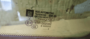 Szyba lewy tył tylna lewa Opel Zafira C AS3 13r 4