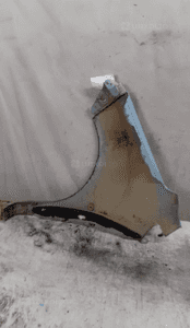 Błotnik PRAWY Przedni Chevrolet Spark III 2009-15r KOLOR GJS BŁĘKITNY 4