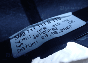 GAŁKA MIESZEK VW GOLF V PLUS 05R 5M0711113R / GOLF VII  5G2711113B 4