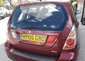 Suzuki Liana lift klapa tyl tylna szyba ZY8 1