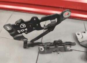 Bmw 7 F01 F02 zawiasy zawias maski lewy prawy czarny komplet oryginał bdb 11