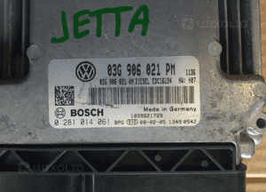 VW Touran Golf Seat Altea  1.9 TDI komputer sterownik silnika 03G906021  PM LM KH 2