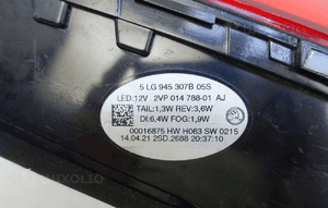 Lampa lewy tył lewa tylna skoda enyaq 5LG 7