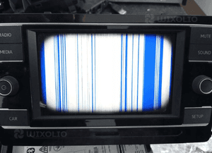 VW Volkswagen T-Roc Radio Wyświetlacz Media MIB2 17A035867 Uszkodzony 2