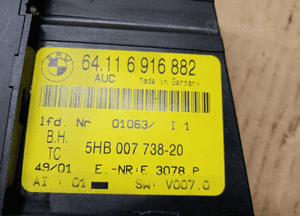 Panel nawiewu klimatyzacji climatronic BMW 3 E46 6916882 5