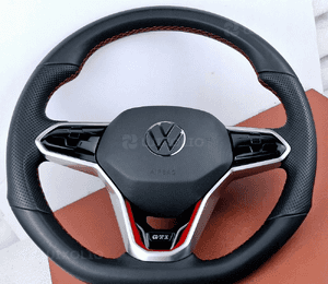 VW Golf 8 GTI Kierownica Skóra Podgrzewana 5H0419089JK AirBag 5NA880201E 3