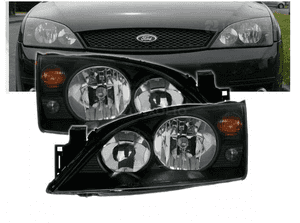 LAMPY Reflektory FORD MONDEO MK3 00-07 BLACK DEPO 4