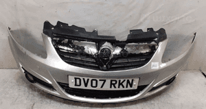 $ ZDERZAK PRZÓD PRZEDNI OPEL CORSA D KOD KOLOR Z157 SREBRNY 5