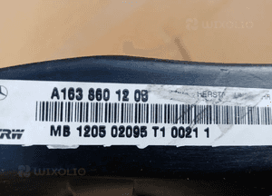 Kurtyna Airbag poduszka prawa Mercedes ML W163 A1638601205 4