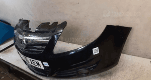 Zderzak przód przedni do opel corsa d halogeny Z20R czarny 3
