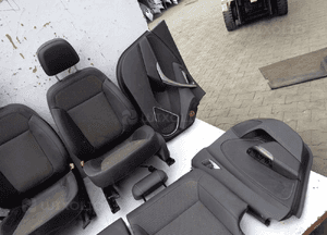 Fotele siedzenia półskóra opel astra 4 j hb 4