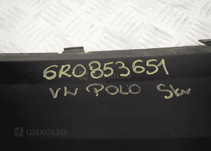 Atrapa grill vw polo 6R0853651G 7