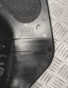 BMW I3 OSŁONA PROGU SŁUPKA PRAWY PRZÓD 7272420 5