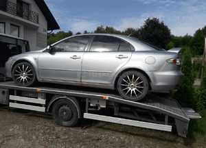 Mazda 6 02-08  HBSedan  Pas tylny  belka wzmocnienie tył 3