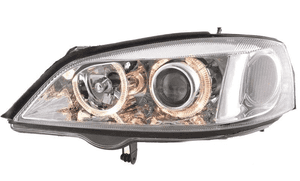 Reflektory Lampy OPEL ASTRA G II 2 SOCZEWKI RINGI 5