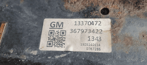 Wózek sanki belka przód zawieszenie Opel Zafira C 2.0 CDTI 13370472 5