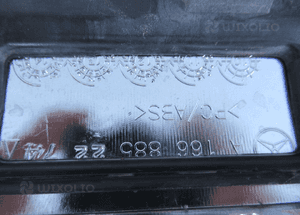 Dokładka tylna dyfuzor tylny mercedes ml W166 2011-2015 9