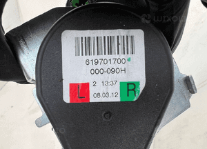 Pas bezpieczeństwa prawy przód mercedes C207 E350 W207 619701700 4