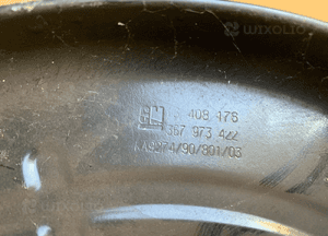 Osłona tarczy hamulcowej prawy tył tylna prawa Opel Zafira C 13408176 4