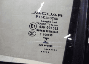 Jaguar xf X250 drzwi lewe tylne lewy tył cah 11