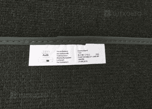 Dywaniki welurowe Audi A3 8V2061270C RL 7