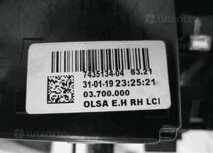 Mini Cooper F55 LIFT LCI lampa tylna tył tylnia prawa europa  chrom CAŁA 4