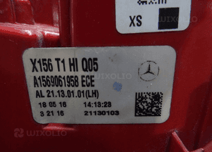 Lampa lewa tylna lewy tył mercedes gla 156 2014-2020R A1569061958 8