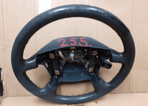 #KIEROWNICA MAZDA PREMACY 99-01r SZARA JASNA SKÓRA SKÓRZANA MULTI MULTIFUNKCJA (Lok. 255) 1