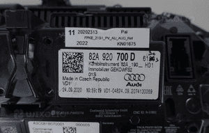 LICZNIK VIRTUAL ZEGARY LCD AUDI A1 82A 82A920700D 6