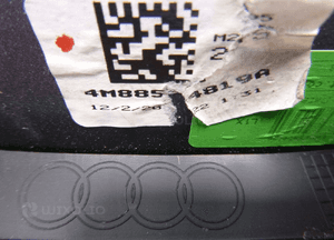 Audi Q8 listwa na drzwi błotnika lewy tył oryg 10