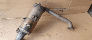 Filtr cząstek stałych DPF FAP katalizator Ford Focus MK2 Lift 1.6 TDCI 9M51-5H270-DA 4