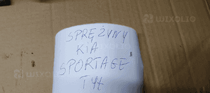 Sprężyny sprężyna tył tylne Kia Sportage III 7