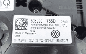 Licznik zegary vw e-golf vii 5G 48072KM 5GE920755D 3