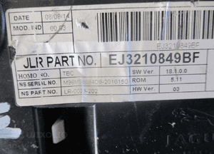 Licznik zegary range rover evoque EJ3210849BF uk 4