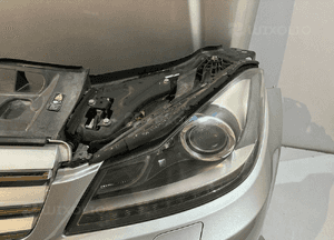 Mercedes C W204 LCI AMG Zderzak maska pas - 15447 8