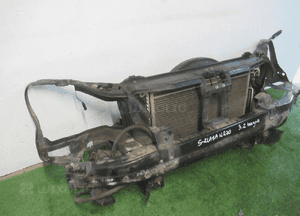 Pas wzmocnienie okular belka chłodnica wody klimatyzacji wentylator mercedes s-klasa W220 3.2 V6 benzyna 1998-2005 7