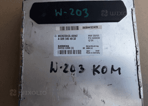 Mercedes W203 C 2.0 Kompresor sterownik komputer silnika
