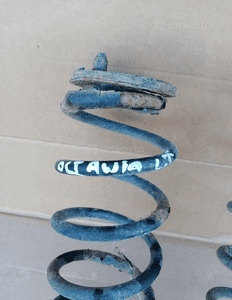 Sprężyna sprężyny zawieszenia tył tylne Skoda Octavia II 2 Sedan 3