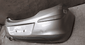 Zderzak tył tylny opel corsa d Z157 Z176 srebrny 3