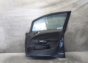 Drzwi przód przednie prawe opel corsa d Z168 szare popielate 5D 5 drzwi hb 5