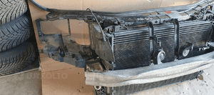 Pas przedni kompletny chłodnice wentylatory belka Audi A8 D3 4.2 TDI 3