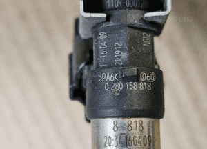 Fiat Grande Punto  1,4 8V  listwa wtryskowa wtryskiwacz gazu CNG 0280158818 3