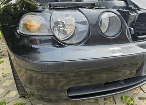 BMW E46 Compact 479/9 Bleck Sapphire zderzak przód przedni 3