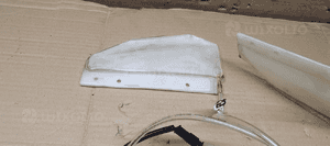 Poduszka lędźwiowa pompowana fotela pasażera BMW 3 E90 7153091 7138788 2