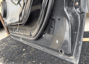 MERCEDES b 245 drzwi prawe przód c 191  czarne szyba zamek klamka chrom 9